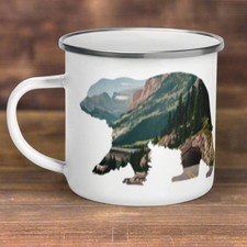 Glacier National Park Bear Camp Mug picture
