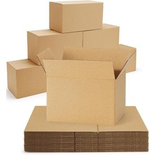 25-pack small shipping cardboard boxes (6x4x3.5 inches), suitable for mailing picture