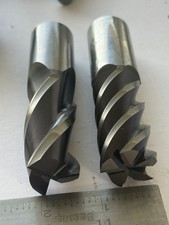 Nice Lot2 1” Solid Carbide End Mills Refurbished  picture