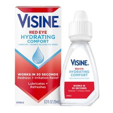 Visine Red Eye Hydrating Comfort Redness Relief Eye Drops, 0.5 fl. oz picture