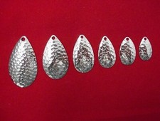 Indiana Hammered Nickel Spinnerbait Blades  ( 5 count )   6 sizes to choose from picture