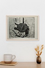PABLO PICASSO, ORIGINAL SIGNED PRINT, INCLUDES COA & $3,500 APPRAISAL.* picture