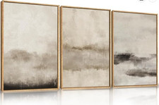HPINUB Minimalist Large Abstract Framed Canvas Wall Art Set-16