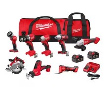 Milwaukee 8 tool M18 18-Volt Lithium-Ion Cordless Combo Kit picture