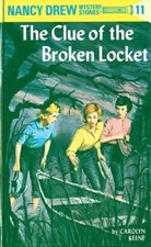 The Clue of the Broken Locket (Nancy Drew, Book 11) - Hardcover - GOOD picture