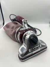 Royal Prince Model 5000 Metal Canister Red Hand Held Vacuum Tested FULLY Working picture