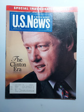 1993 U.S. News & World Report Jan 25, 1993 The Clinton Era Inauguration RARE picture