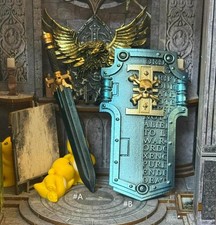 Pre-sale Painted Sword Shield Weapon Model For Joytoy Action Figure picture