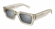 YSL SL572 Thick Rim Square sunglasses Minimal Modern Street Eyewear picture