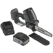 Klutch Mini Chainsaw Kit, 20V, 8in. Bar and Chain, Brushless, Cordless, 4.0Ah picture