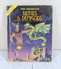 AD&D Deities & Demigods 144 page TSR Cthulu Melniboneum Mythos NO Chaosium 1980 picture