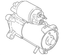 Genuine Jaguar 2000-2008 S-Type Starter C2C37198 picture