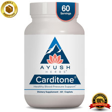 Ayush Herbs Carditone – Natural Heart Health Support Supplement – 60 Servings picture