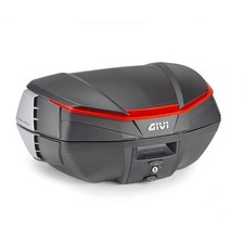 Givi V49N Air Monokey Top Case - 49/Liter - Black/Silver V49N picture