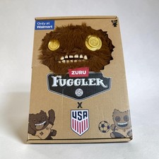 Zuru Fuggler x US Soccer Brown Plush Monster Walmart Exclusive Soccer Grumps NIB picture