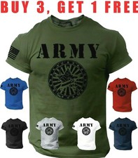 US Army T-Shirt Military Shirt USA Army Tee picture