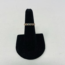 Shop LC Imperial Topaz Size 6 14K RG Over Sterling Silver 6 Stone Ring 5119 picture