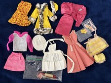 Vintage & Mod-era Barbie and Francie Doll Clothing and Accessories Lot picture