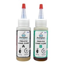 2 X 2 oz. BOTTLES = 4 OZ. BRAMPTON PRO-FIX LONG CURE SHAFTING EPOXY picture