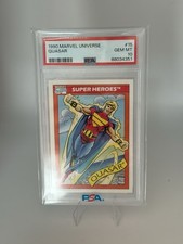 1990 MARVEL UNIVERSE #15 QUASAR 💎PSA 10💎 picture