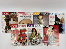Lot of 7 Vintage DOLL READER Magazines 2007 (Mar/Apr/May/Jul/Aug/Sept/Oct) picture