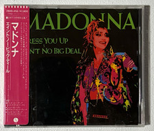 Madonna Dress You Up Ain’t No Big Deal Japan CD 28XD-456 Pink OBI 1986 Rare picture
