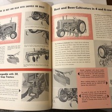 VINTAGE 1951 MASSEY HARRIS TRACTOR Model 41 42 47 21 22 23 30 44-6 44 BROCHURE picture