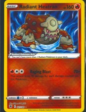 Radiant Heatran 027/189 Radiant Rare Astral Radiance Pokemon Holo Near Mint picture