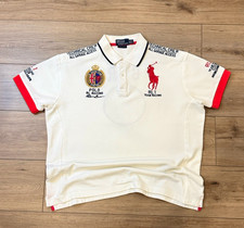 Vintage Polo Ralph Lauren RL Racing Team Polo XXL Custom Fit Technical Crew picture