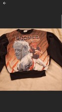 Vintage 90s Chalk Line Boomer Esiason Sweatshirt Bengals Fanimation 18/20 picture
