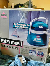 1996 Bissell Big Green Model 1672 Vintage Multi Purpose Deep Cleaner Vacuum picture