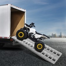 VEVOR 84x14x2.5 Inch Aluminum Ramps 6000LBS Capacity Car Trailer Truck ATV Ramps picture