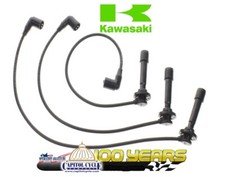 21150-0013 OEM 15-21 KAWASAKI MULE PRO FXR FX FXT SPARK PLUG WIRE SET OF 3 picture