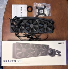 NZXT Kraken 360 AIO Liquid Cooler (Modelo: RL-KN360-B1) (USEFully Functional) picture