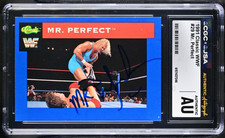 Curt Hennig ~ Signed 1991 Classic WWF 