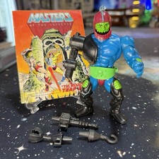 TRAP JAW 100% Complete Vintage MOTU Masters Of The Universe He-Man Weapons Comic picture