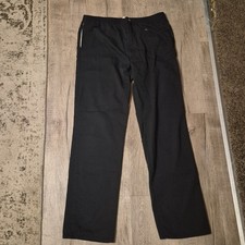 Vtg 80s Champion Blue Tag Track Pants Warm Up Black Medium Made in Korea M picture
