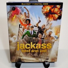 Jackass: Best And Last Blu-ray + Digital + Slipcover *NICE, NEW Johnny Knoxville picture