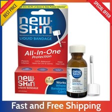 New-Skin Liquid Bandage – Waterproof Protection for Scrapes & Minor Cuts 1 fl oz picture
