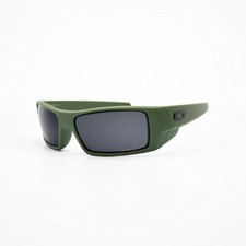 Oakley Gascan OO9014 Olive Green Frame Black Lens Sunglasses New w/ Box picture