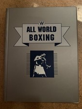 ALL WORLD BOXING CARD BINDER picture