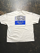 Hanes Beefy-T Men’s 2XL White Cotton Jersey Crew Neck Rumdrunk’s Graphic Tee picture