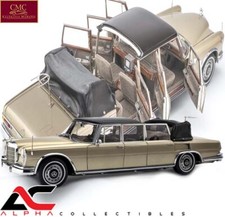 CMC M-217 1:18 1964-81 MERCEDES-BENZ 600 (W100) PULLMAN LANDEALET FIXED TOP picture