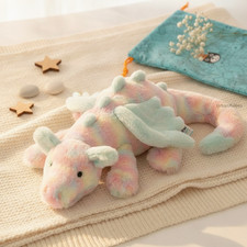 Jellycat Lazulia Dragon Plush Toy – Rare Dragon Limited Edition Best Gift NWT picture