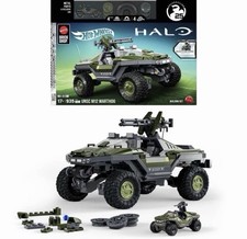 Mattel Brick Shop Hot Wheels Halo UNSC M12 Warthog Building Set picture