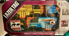 Tiger Lazer Tag 2-Player Battle System with Video Game Complete Set picture