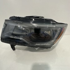 2018 - 2021 Jeep Grand Cherokee Driver Left Xenon HID Black Bezel Headlight OEM picture