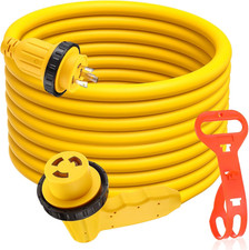 50 FT 30Amp Shore Power Cord NEMA L5-30 Marine RV 10AWG Cable picture