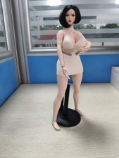YM610B 1/6 Female Large Breast Pale Body W/Anus Hole For 12