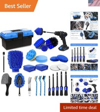 All-in-One Car Detailing Brush Set - 27-Pcs Kit for Interior & Exterior Care picture